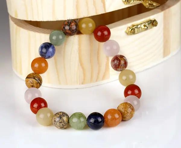 Multicolor Edelstein Armband