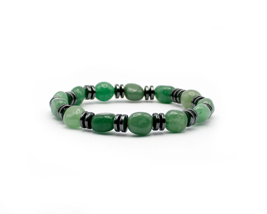 Aventurin Hematin Armband für positive Energien