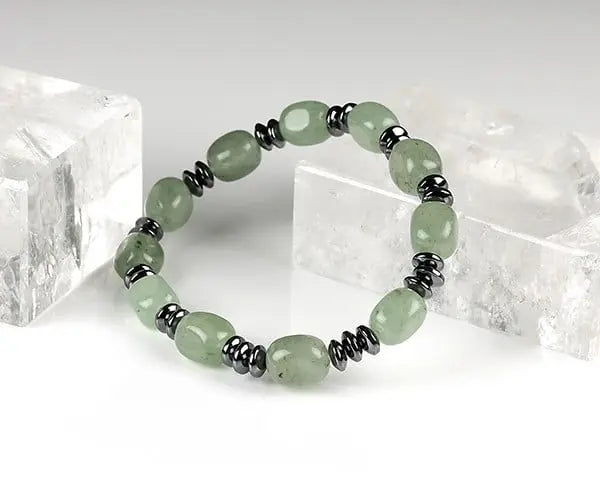 Aventurin Hematin Armband für positive Energien