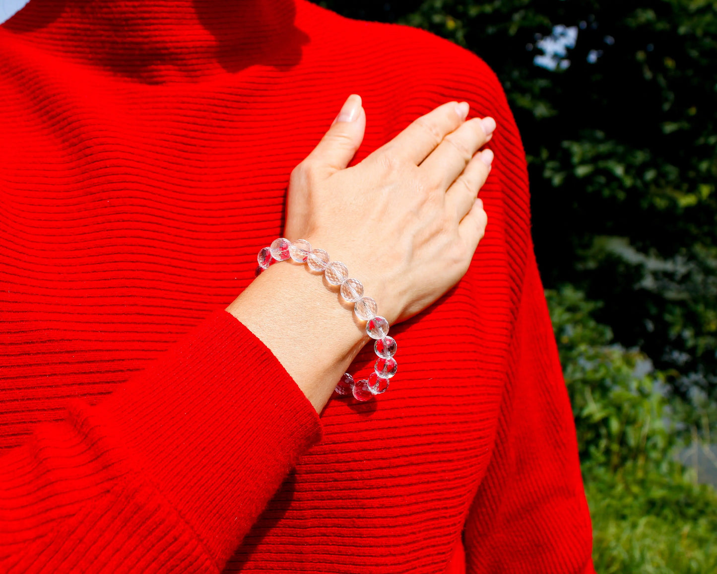 Elegantes Bergkristall Armband: Klarheit in Facetten Tiger Treasure- Qualität, inspiriert seit 1890