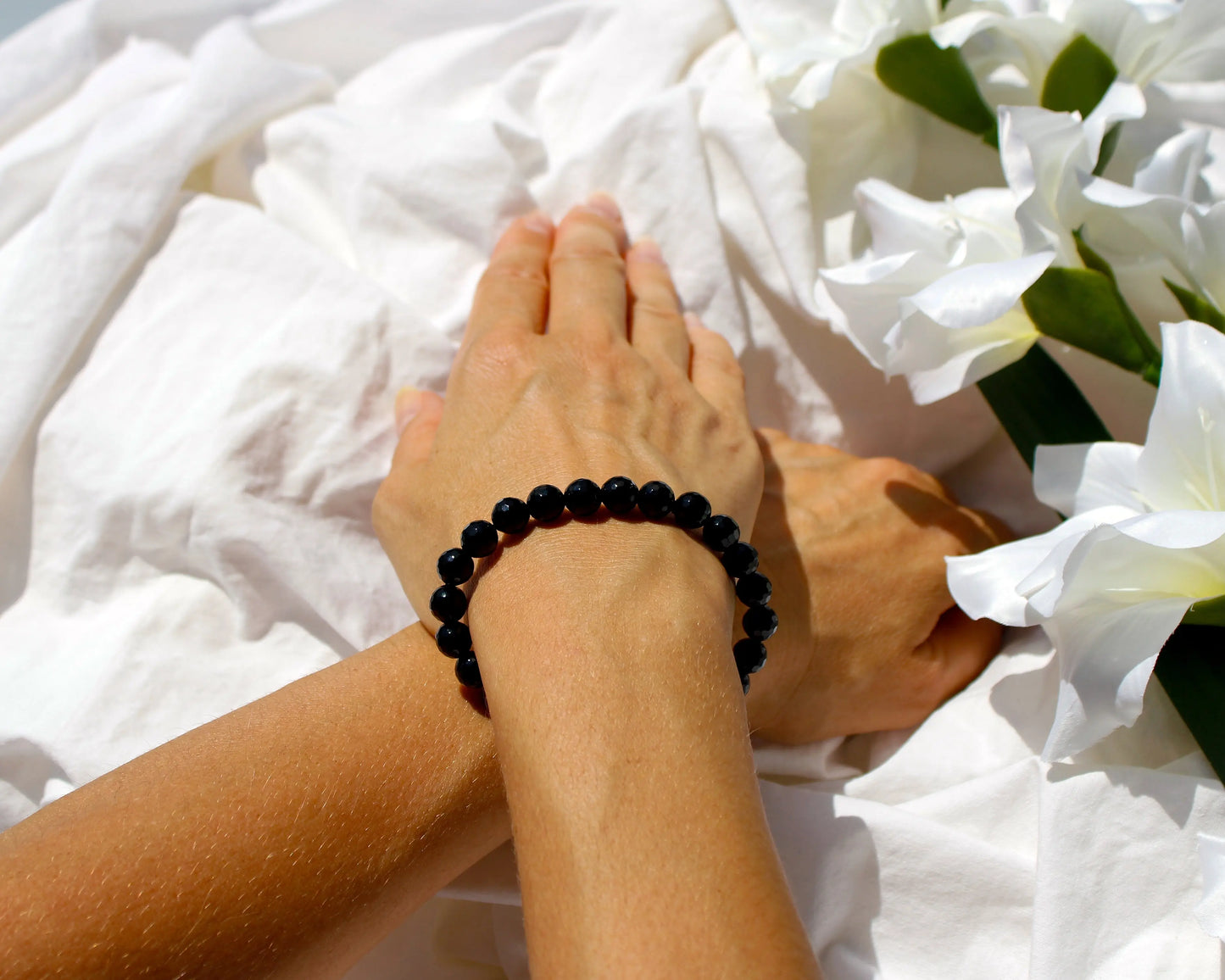 Facettiertes Onyx Armband: Elegantes Schmuckstück für Stärke und Schutz Tiger Treasure- Qualität, inspiriert seit 1890