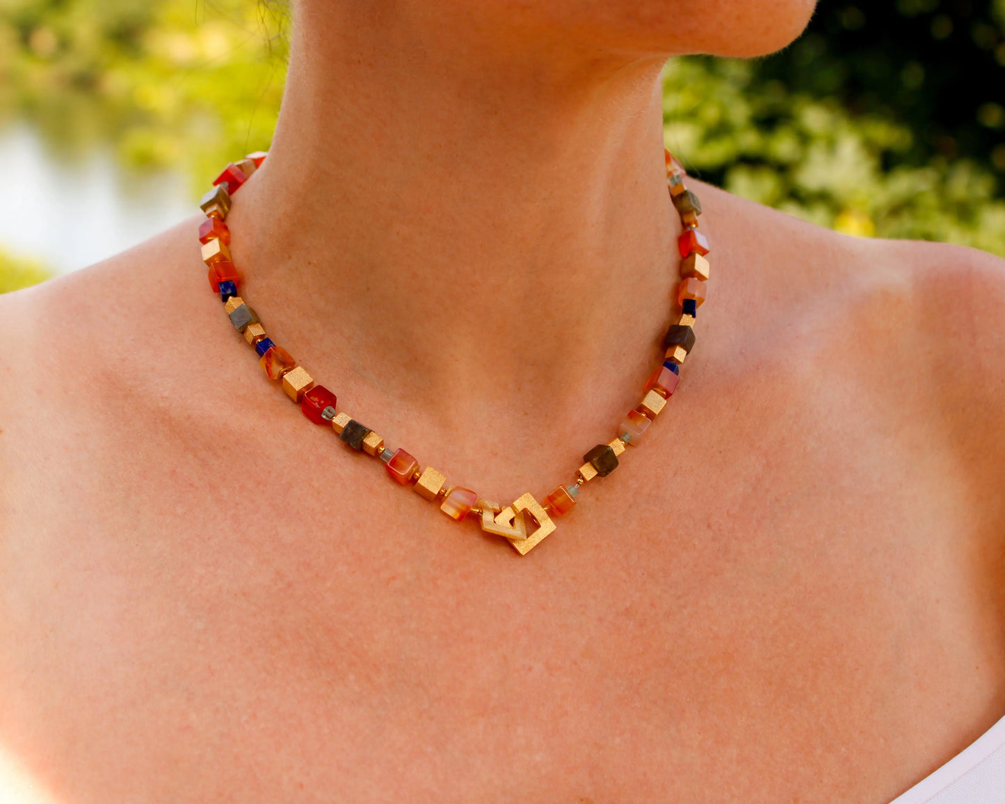 Hot Fame – Edelsteinkette mit Stil, Energie und Charakter Tiger Treasure- Qualität, inspiriert seit 1890