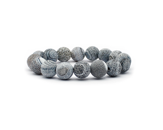 Iris Onyx Armband mit Edelsteinen aus Brasilien, matte Eleganz und Stärke Tiger Treasure - Qualität, inspiriert seit 1890