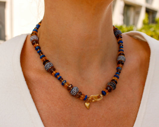 Kette „Blueberry“ – Natürlich. Edel. Ausdrucksstark. Tiger Treasure- Qualität, inspiriert seit 1890