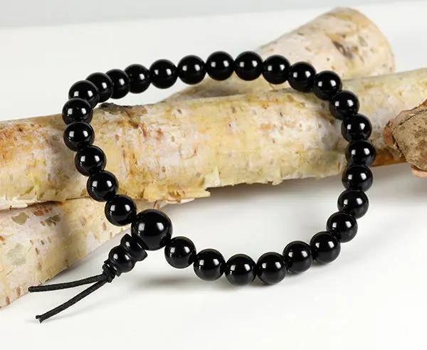 Onyx Armband 6mm gleichlaufend