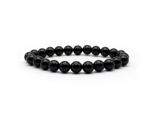 Armband aus Onyx mit 8 mm Steinen