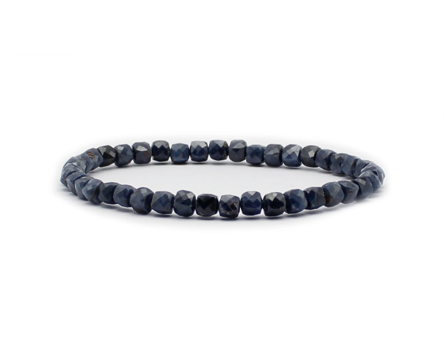 Saphir Armband aus Sri Lanka – Diamond Polish 4 mm, Symbol für Weisheit und Stärke Tiger Treasure - Qualität, inspiriert seit 1890