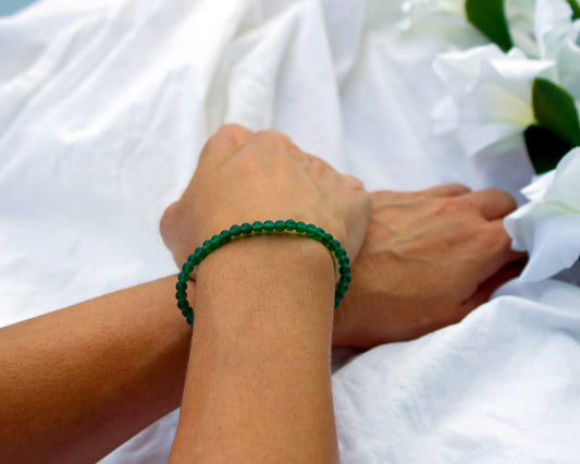 Stilvolles Grünachat: Facettiertes Armband für Natürliche Harmonie Tiger Treasure - Qualität, inspiriert seit 1890