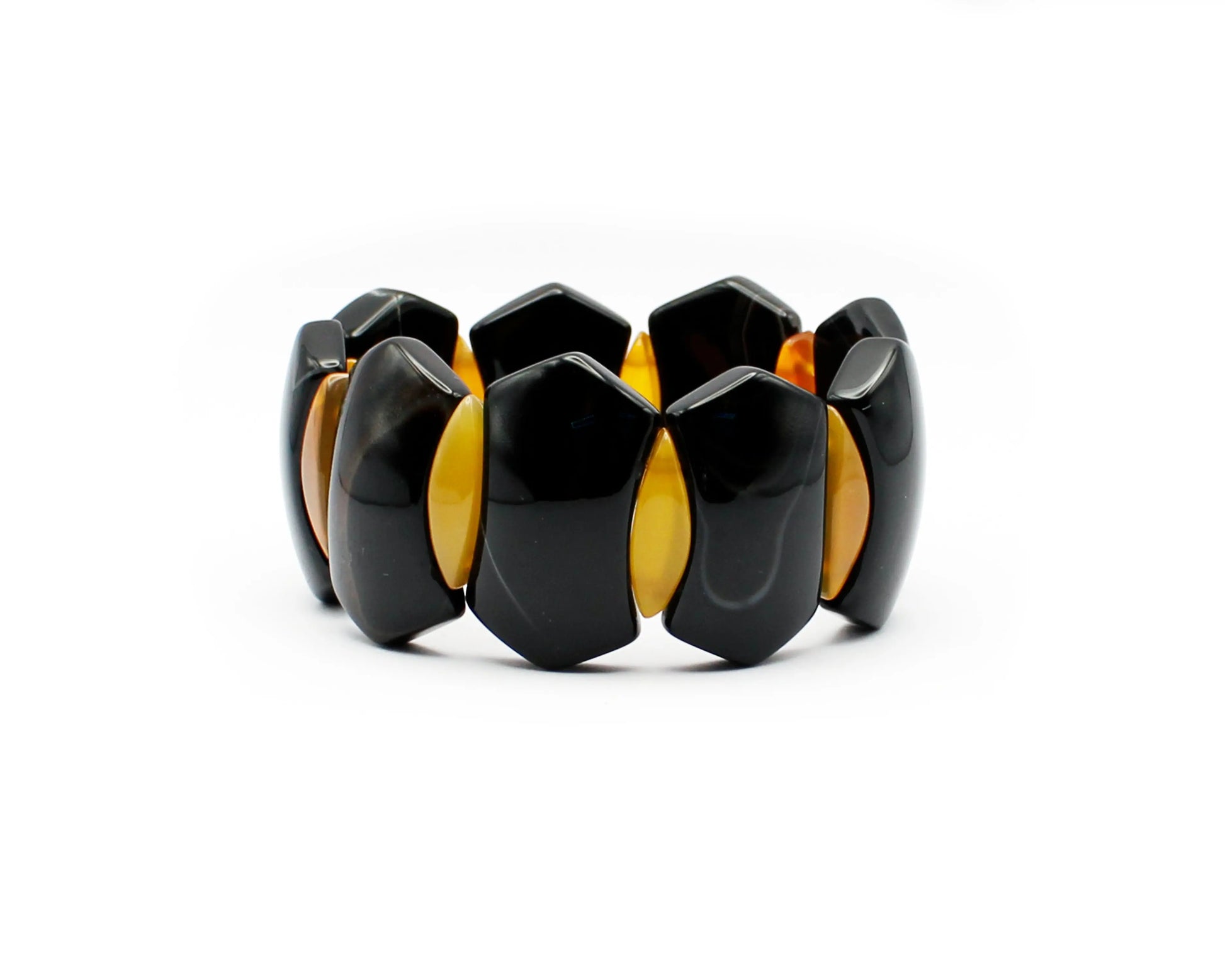 Achat Armreif mit Navette 30 mm – Ausdrucksstarke Eleganz aus Brasilien handgefertigt Tiger Treasure - Qualität, inspiriert seit 1890