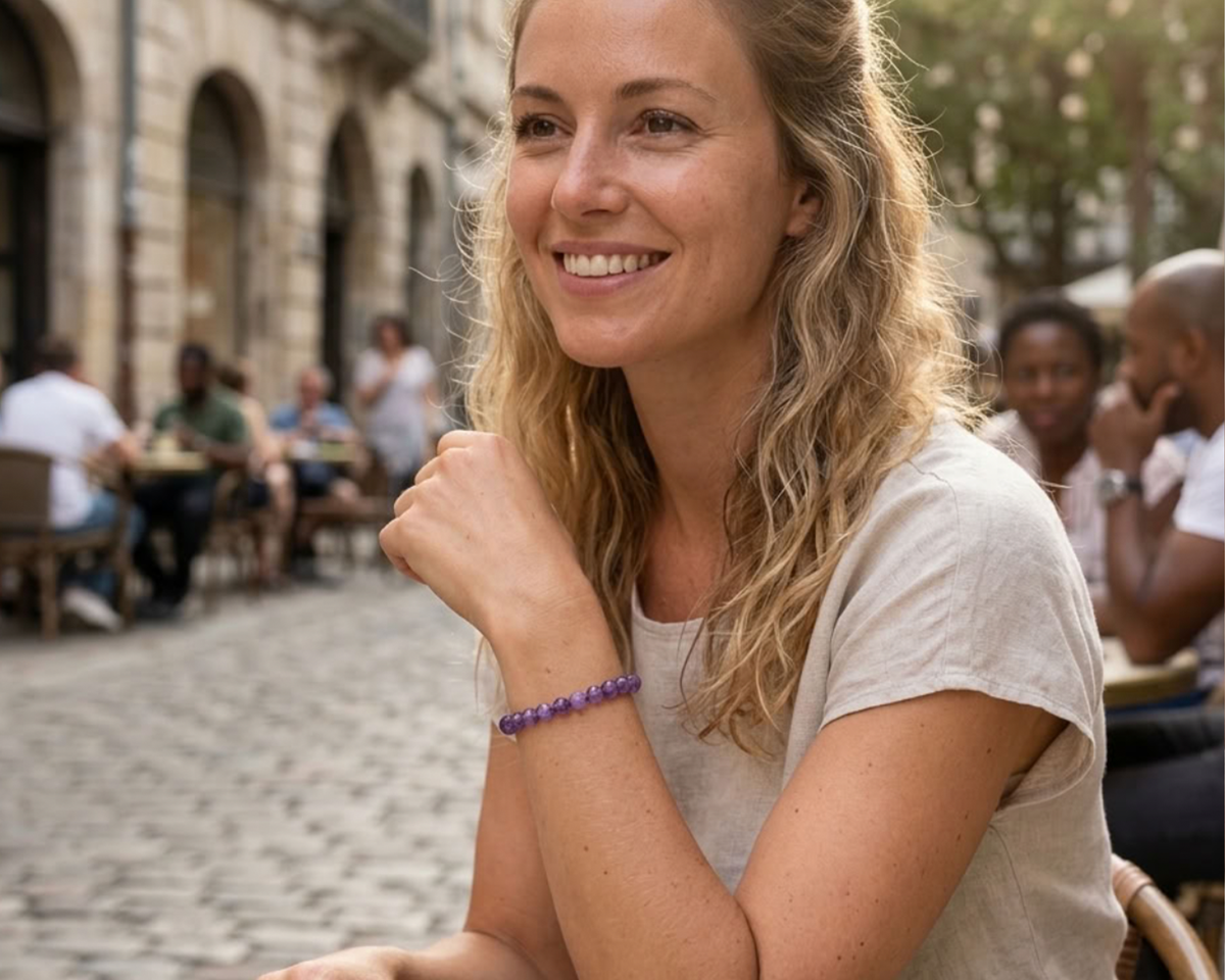 Amethyst Armband facettiert "Diamond polish" - Tiger Treasure - Qualität, inspiriert seit 1890