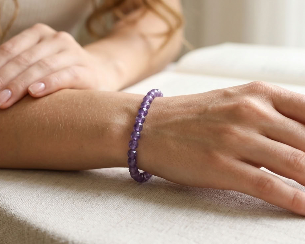 Amethyst Armband facettiert "Diamond polish" - Tiger Treasure - Qualität, inspiriert seit 1890