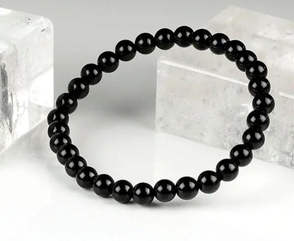 Armband aus Onyx mit 6mm Steinen