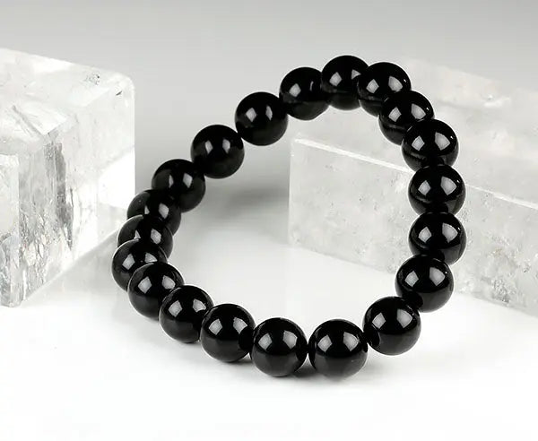 Armband aus Onyx mit 10 mm Steinen
