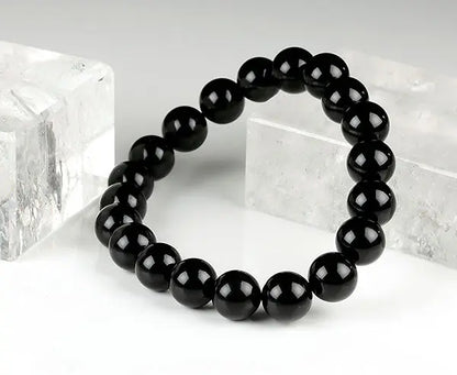 Armband aus Onyx mit 10 mm Steinen