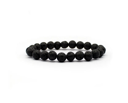 Lavastein Armband: Schmuck aus Naturstein für Stärke und Ausgeglichenheit
