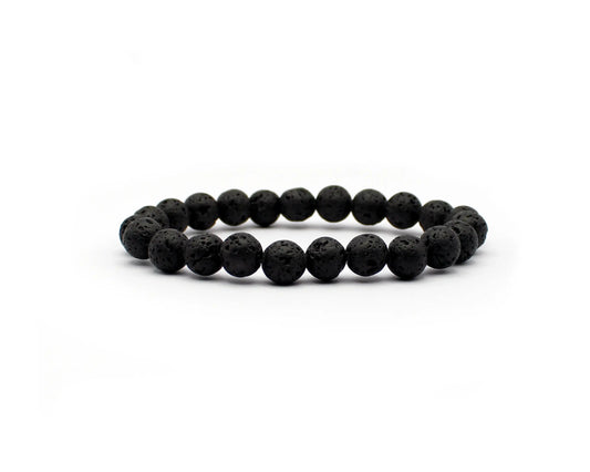 Lavastein Armband: Schmuck aus Naturstein für Stärke und Ausgeglichenheit