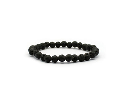 Lavastein Armband: Schmuck aus Naturstein für Stärke und Ausgeglichenheit