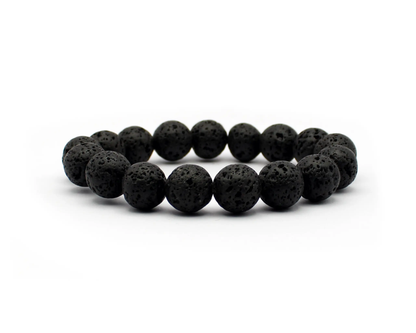 Lavastein Armband: Schmuck aus Naturstein für Stärke und Ausgeglichenheit