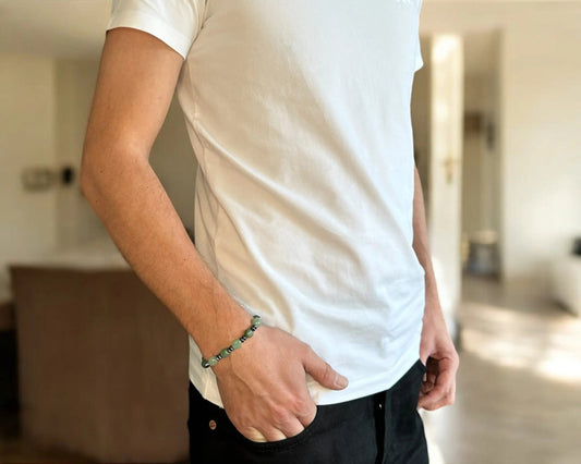 Aventurin Hematin Armband für positive Energien