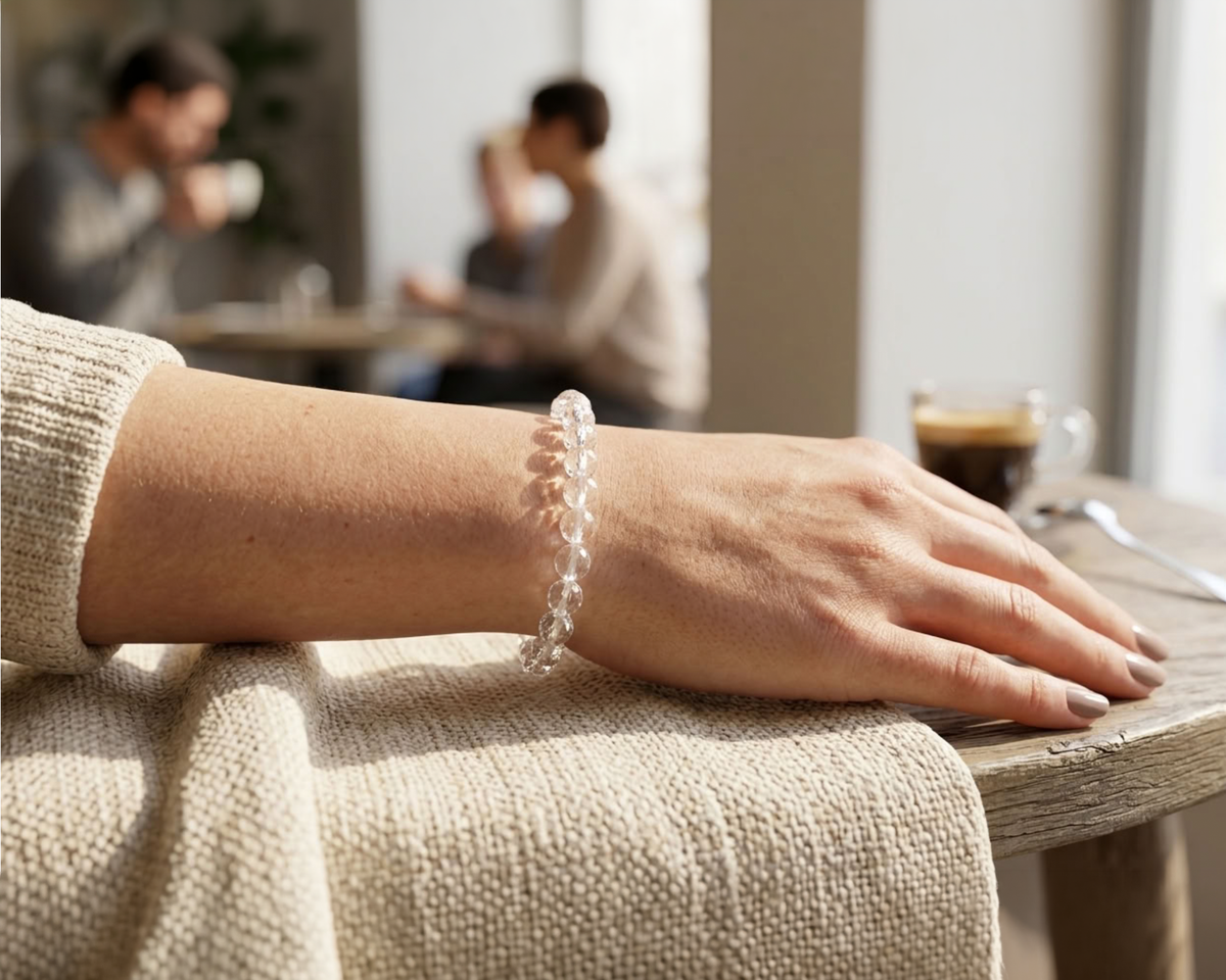 Bergkristall Armband facettiert | Tiger Treasure
