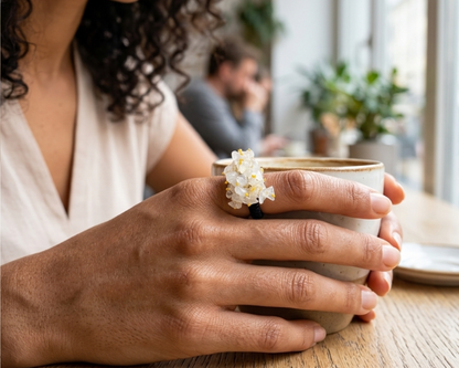Bergkristall Ring getragen | Tiger Treasure