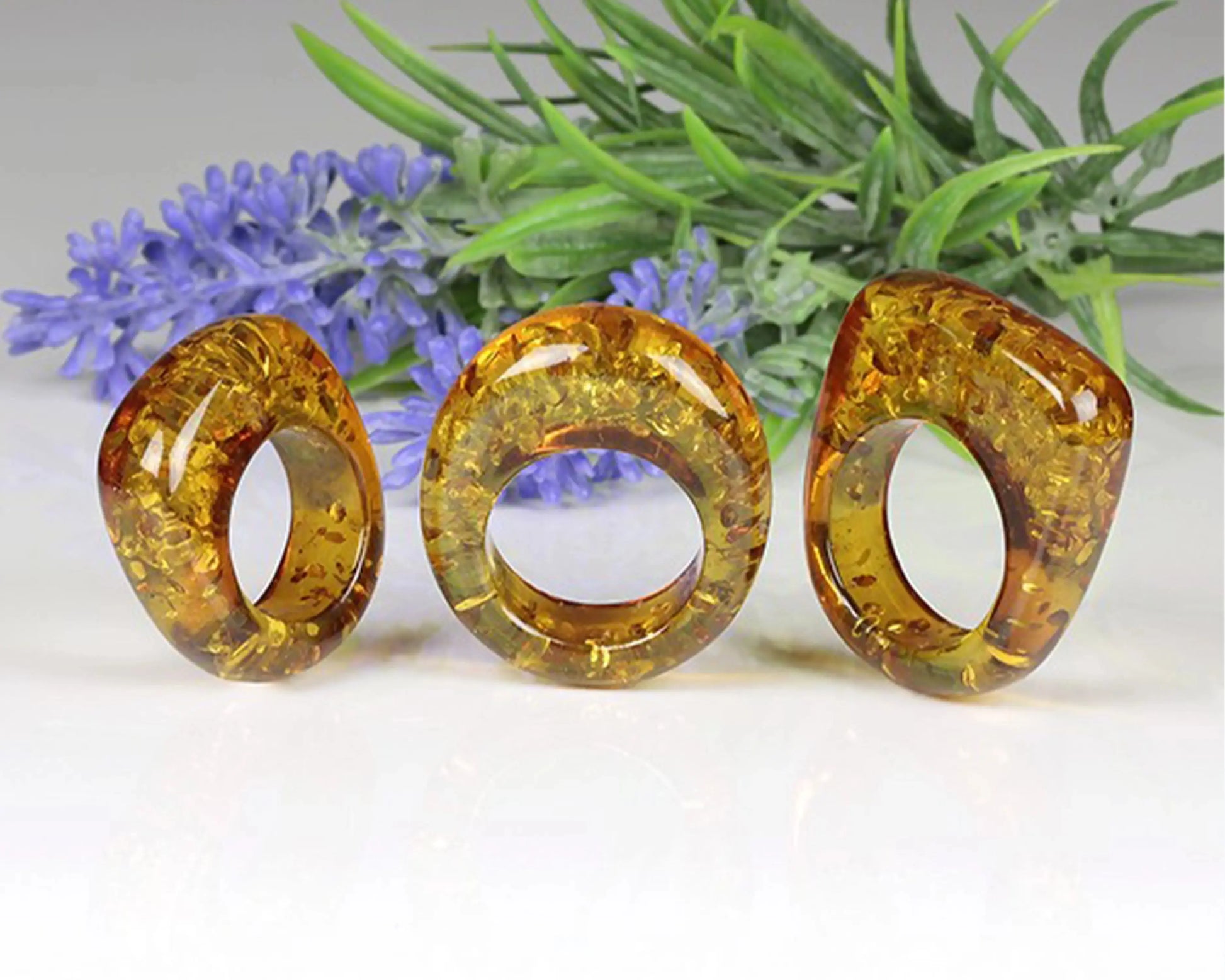 Ring aus natürlichem Bernstein – Sonnenlicht in seiner reinsten Form Tiger Treasure - Qualität, inspiriert seit 1890