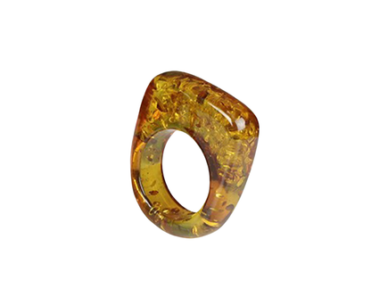 Bernstein Ring - Tiger Treasure - Qualität, inspiriert seit 1890