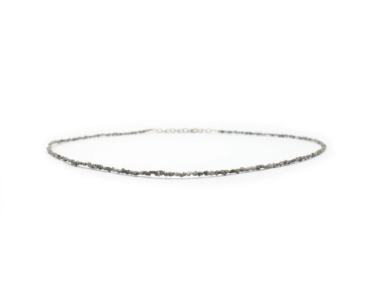 Diamantkette in grau mit einstellbarer Länge Tiger Treasure- Qualität, inspiriert seit 1890