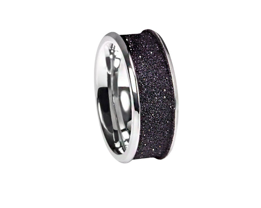 Stainless steel ring “Starlight”