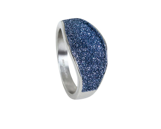 Stainless steel ring “Starlight”