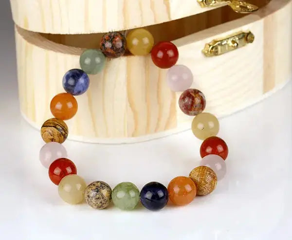 Multicolor Edelstein Armband