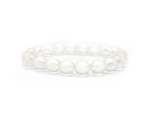 Facettiertes Bergkristall Armband für spirituelles Design
