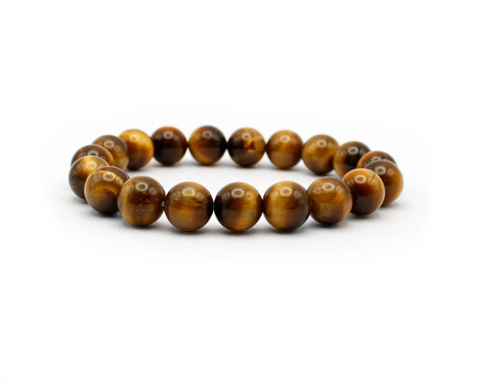 Tigerauge Armband mit gleichlaufenden Edelsteinen