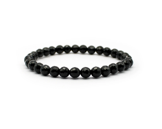 Facettiertes Onyx Armband in verschiedenen Größen kaufen