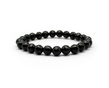 Facettiertes Onyx Armband in verschiedenen Größen kaufen