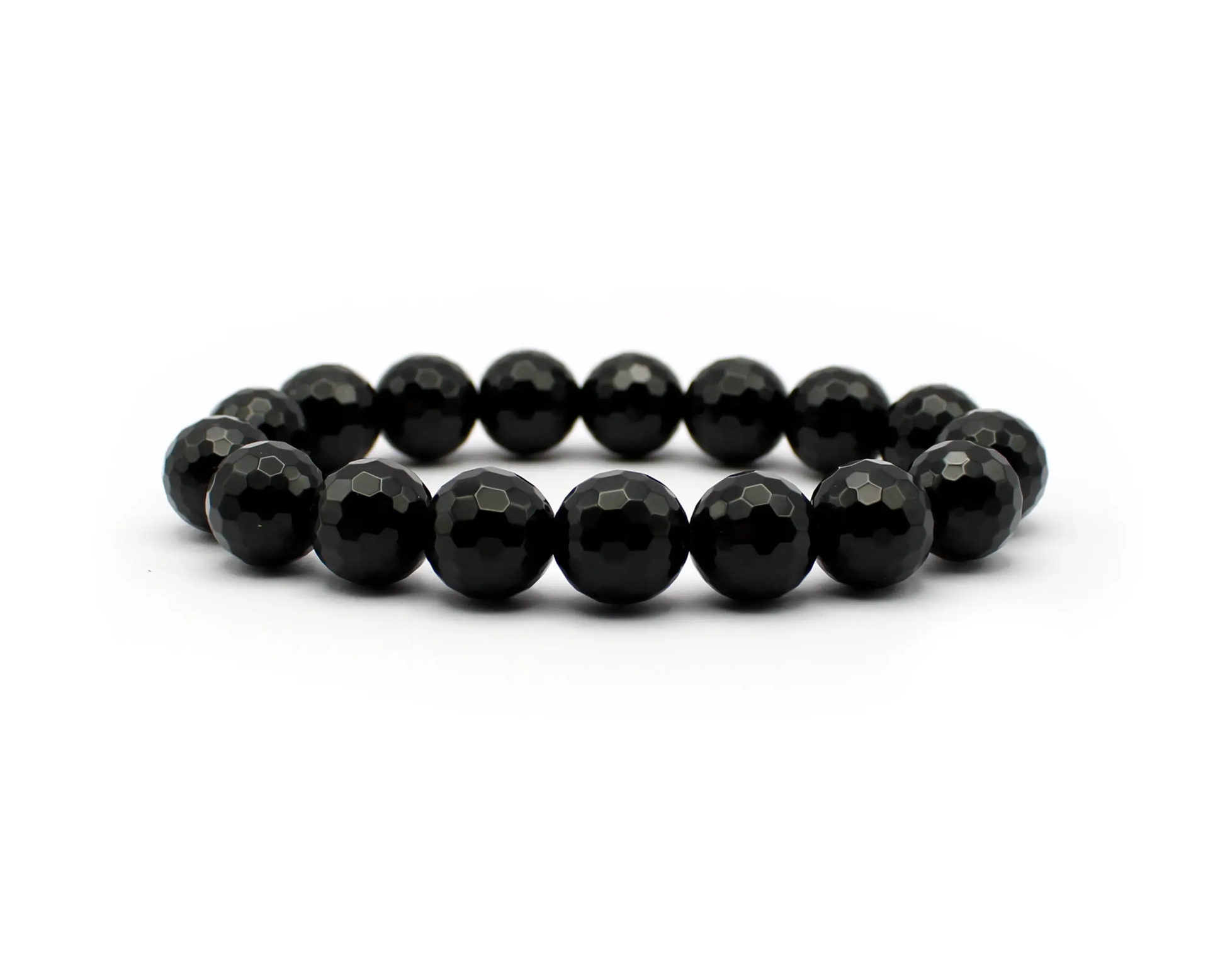 Onyx Armband facettiert, handgefertigt, Edelsteine aus Mexiko. | Tiger Treasure