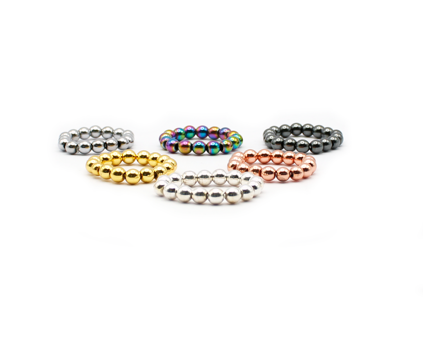 Hämatit-Ring, handgefertigt, Edelsteine aus Marokko. | Tiger Treasure