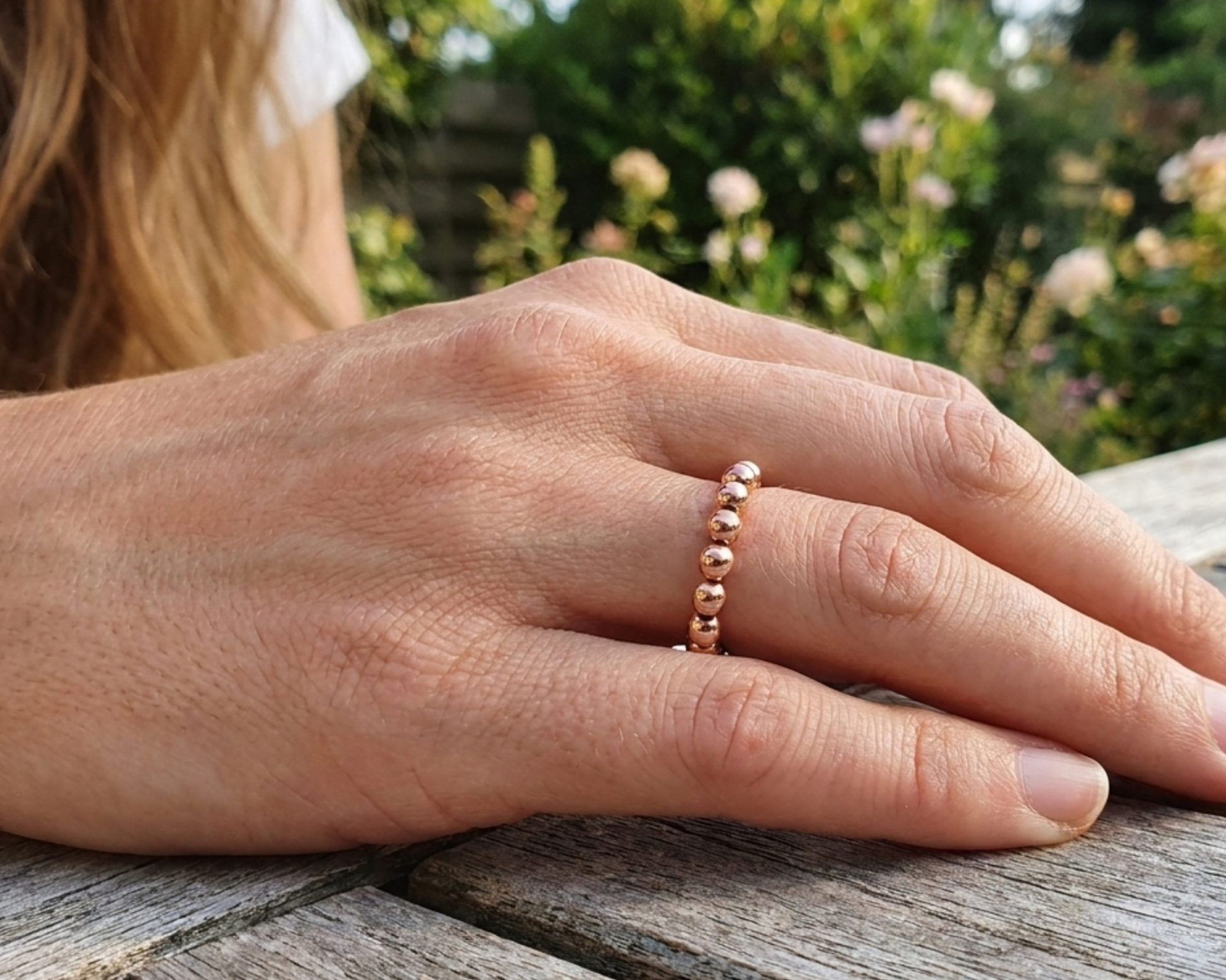 Hämatit-Ring, handgefertigt, Edelsteine aus Marokko. | Tiger Treasure