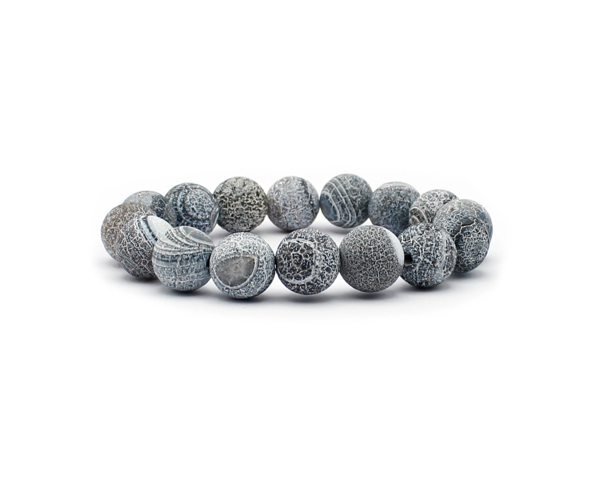 Iris Onyx Armband mit Edelsteinen aus Brasilien, matte Eleganz und Stärke Tiger Treasure - Qualität, inspiriert seit 1890