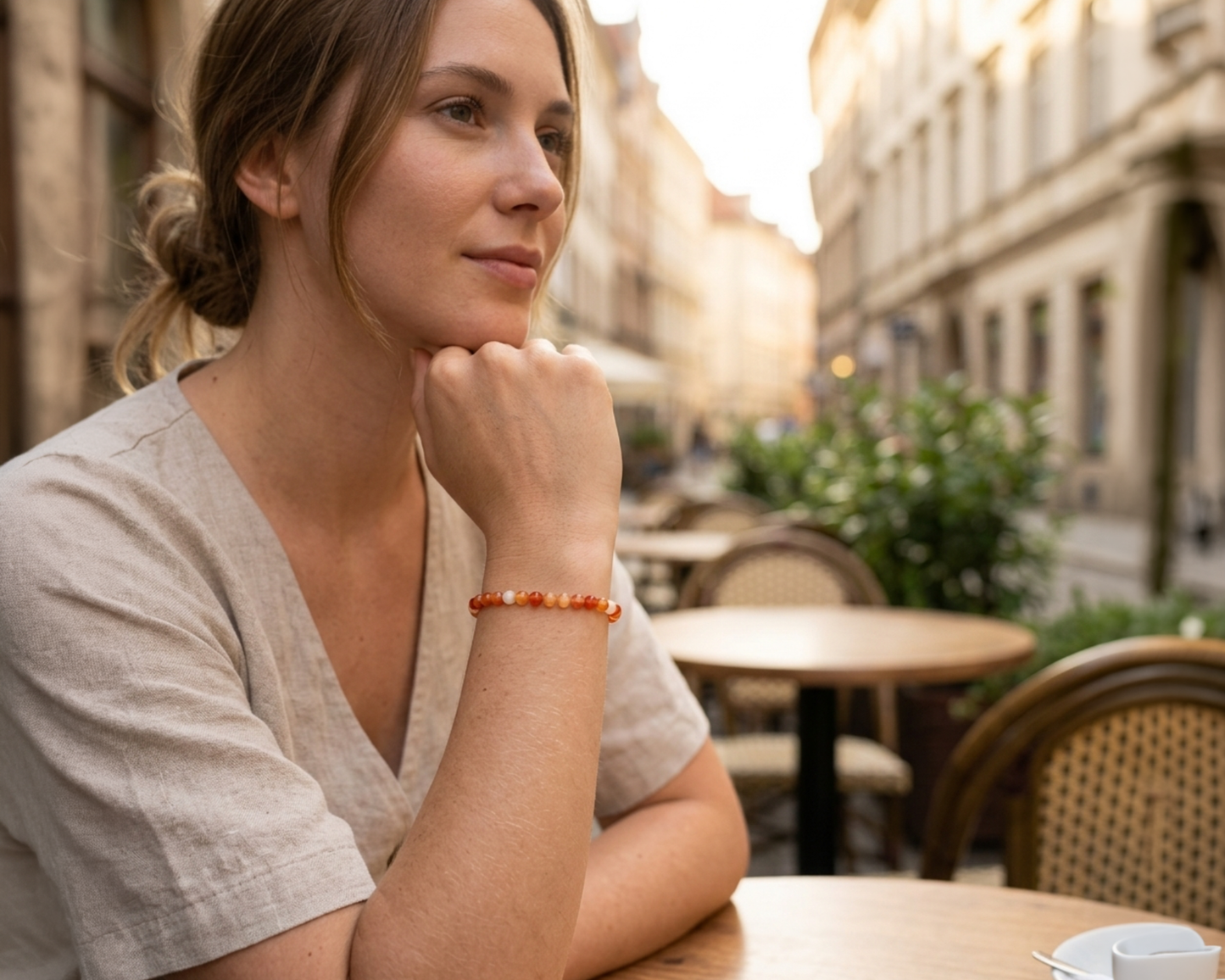 Karneol Armband getragen | Tiger Treasure