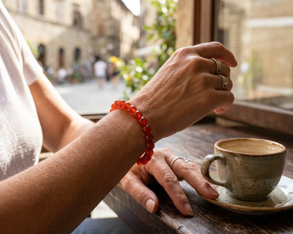 Karneol Armband getragen | Tiger Treasure