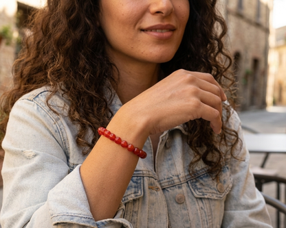 Karneol Armband getragen | Tiger Treasure