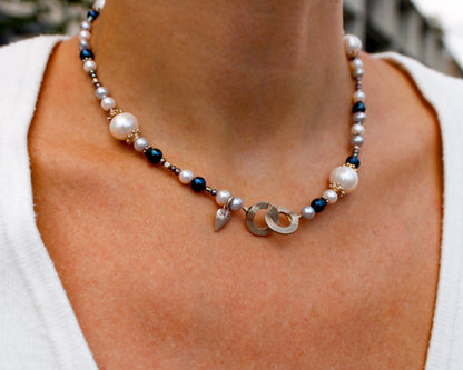 Kette „Jelena“ – Zeitlose Zartheit mit Herz Tiger Treasure- Qualität, inspiriert seit 1890