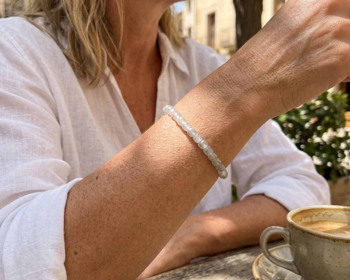 Labradorit Armband facettiert „Diamond polish“ - Tiger Treasure- Qualität, inspiriert seit 1890