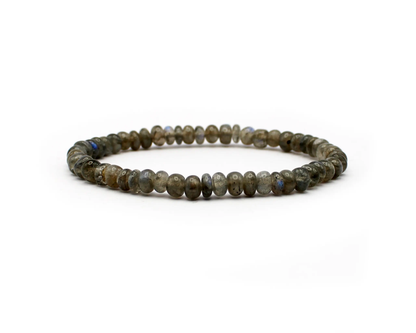 Labradorit Armband mit 5-6 mm Rondell-Edelsteinen