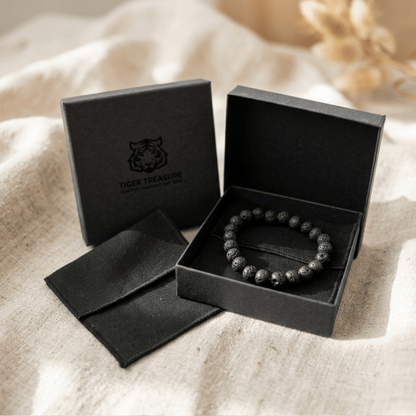 Lavastein Armband - Tiger Treasure- Qualität, inspiriert seit 1890