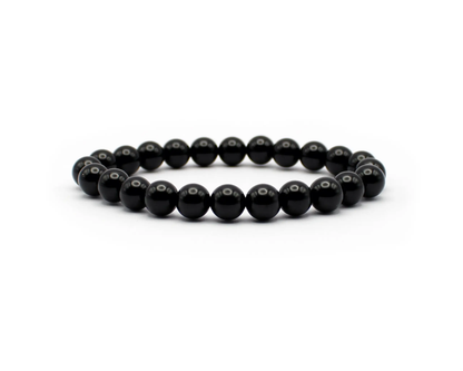 Armband aus Onyx mit 8 mm Steinen