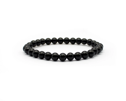 Armband aus Onyx mit 6 mm Steinen