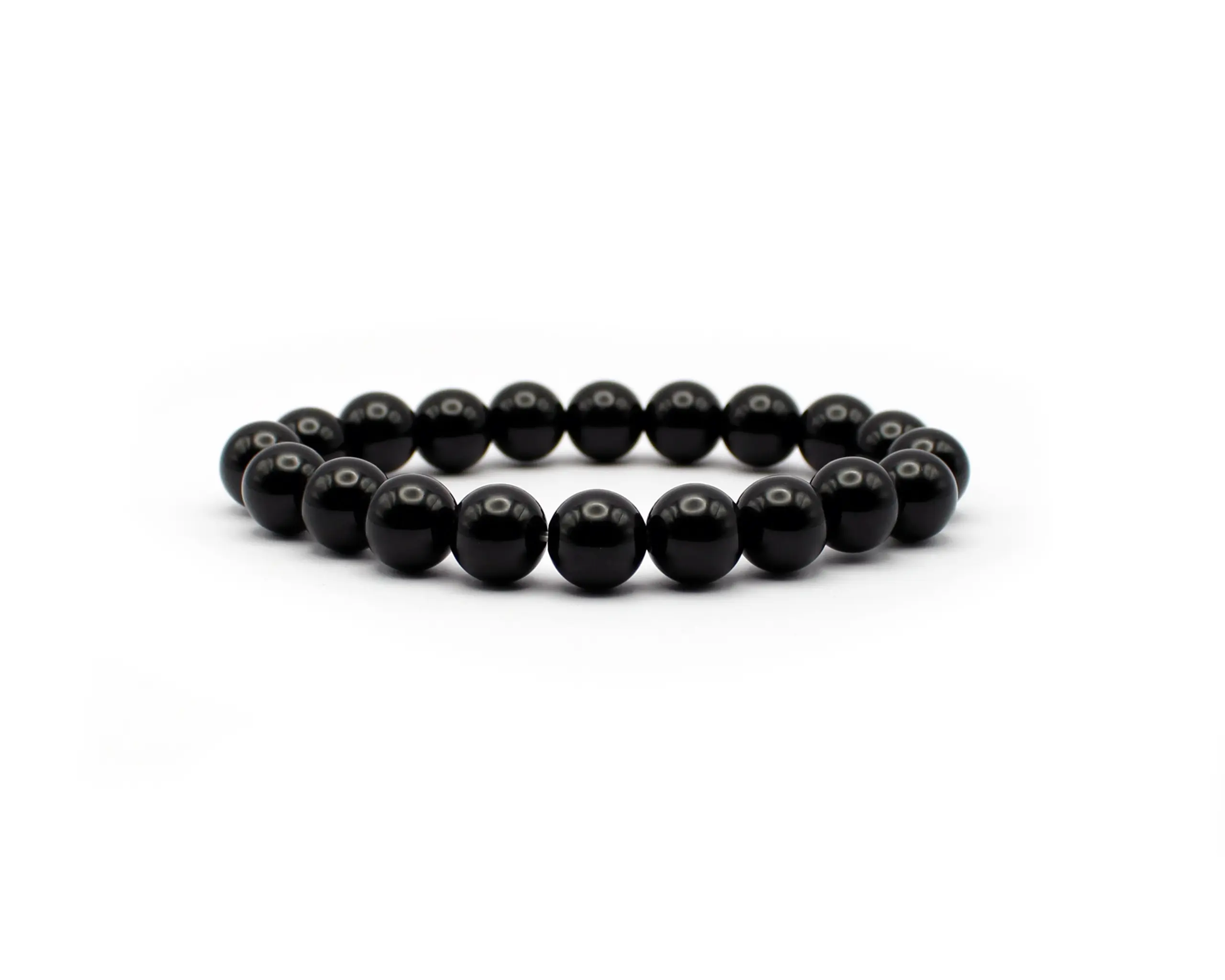 Armband aus Onyx mit 10 mm Steinen