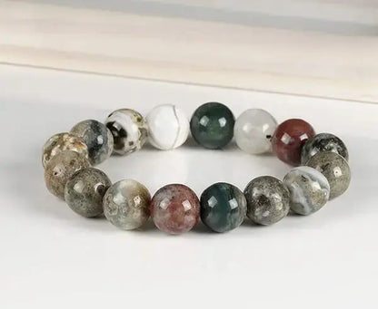 Buntjaspis Ozean Armband für natürliche Gelassenheit